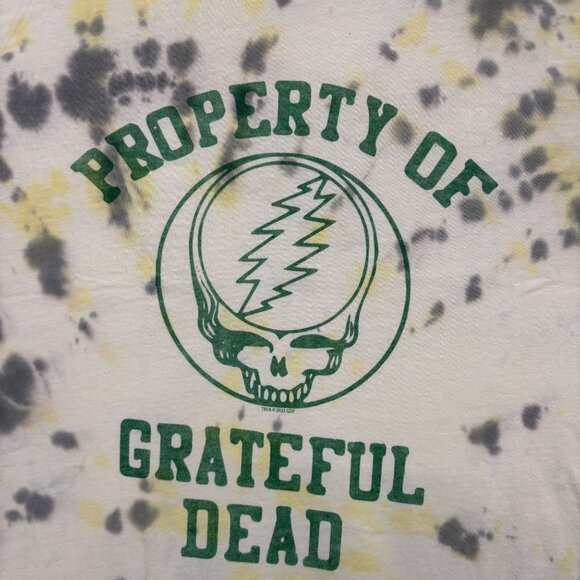 The Grateful Dead Steal Your Face “Property of Grateful Dead” Rock Band T-Shirt - Picture 2 of 4